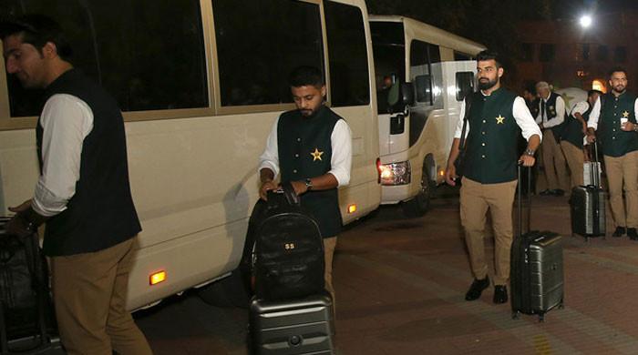 Pakistani players to leave India in two groups as World Cup journey ends