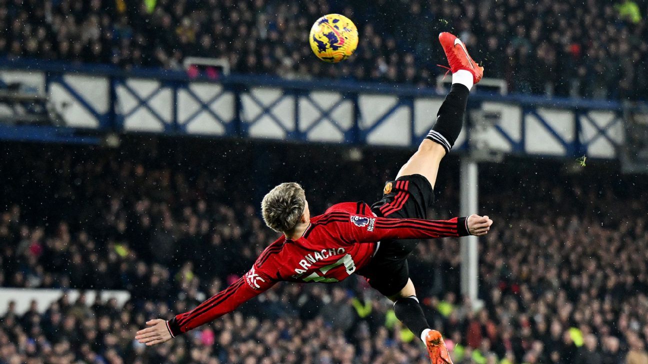 The best overhead kicks ever: Garnacho, Rooney, Ronaldo, more