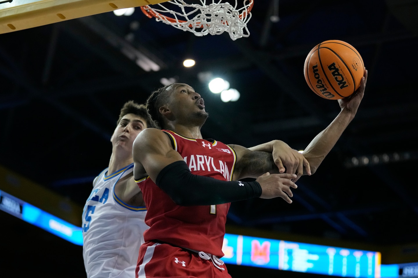 Jahmir Young pours in 37 as Terps hold off UCLA at Pauley Pavilion