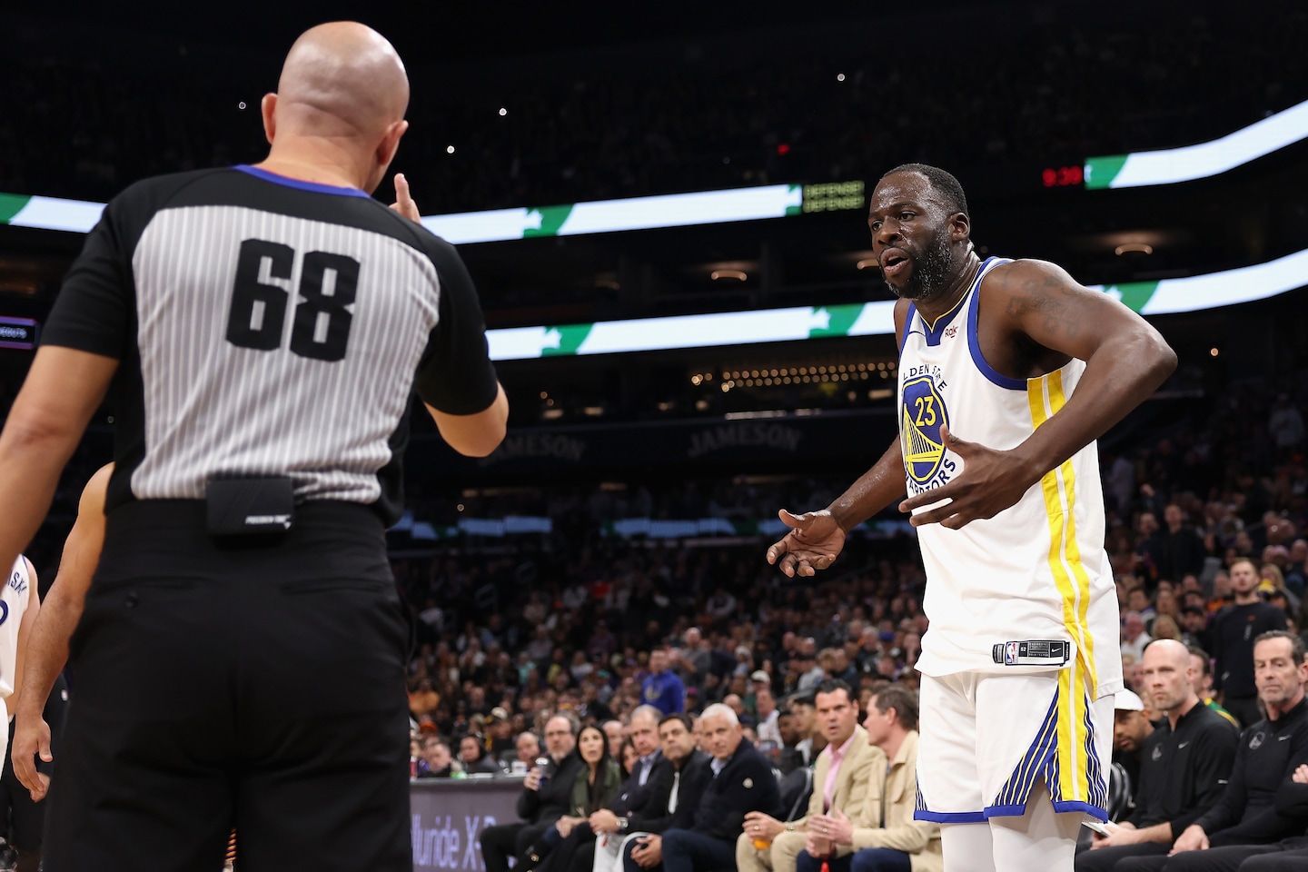 Warriors’ Draymond Green ejected for flagrant blow to Jusuf Nurkic’s face