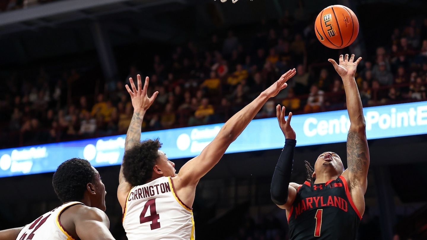 Double-digit lead disappears as the Terps fall apart in Minnesota