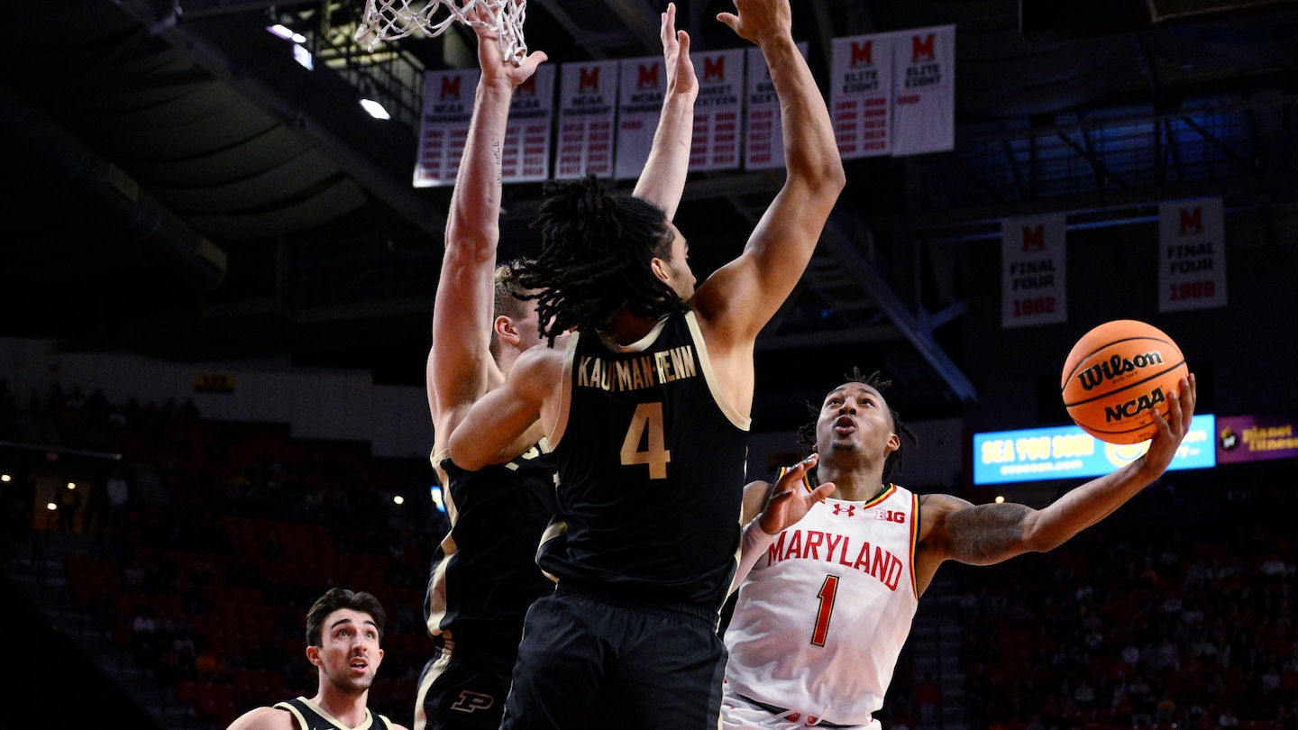 Even with Jahmir Young, Maryland is no match for top-ranked Purdue
