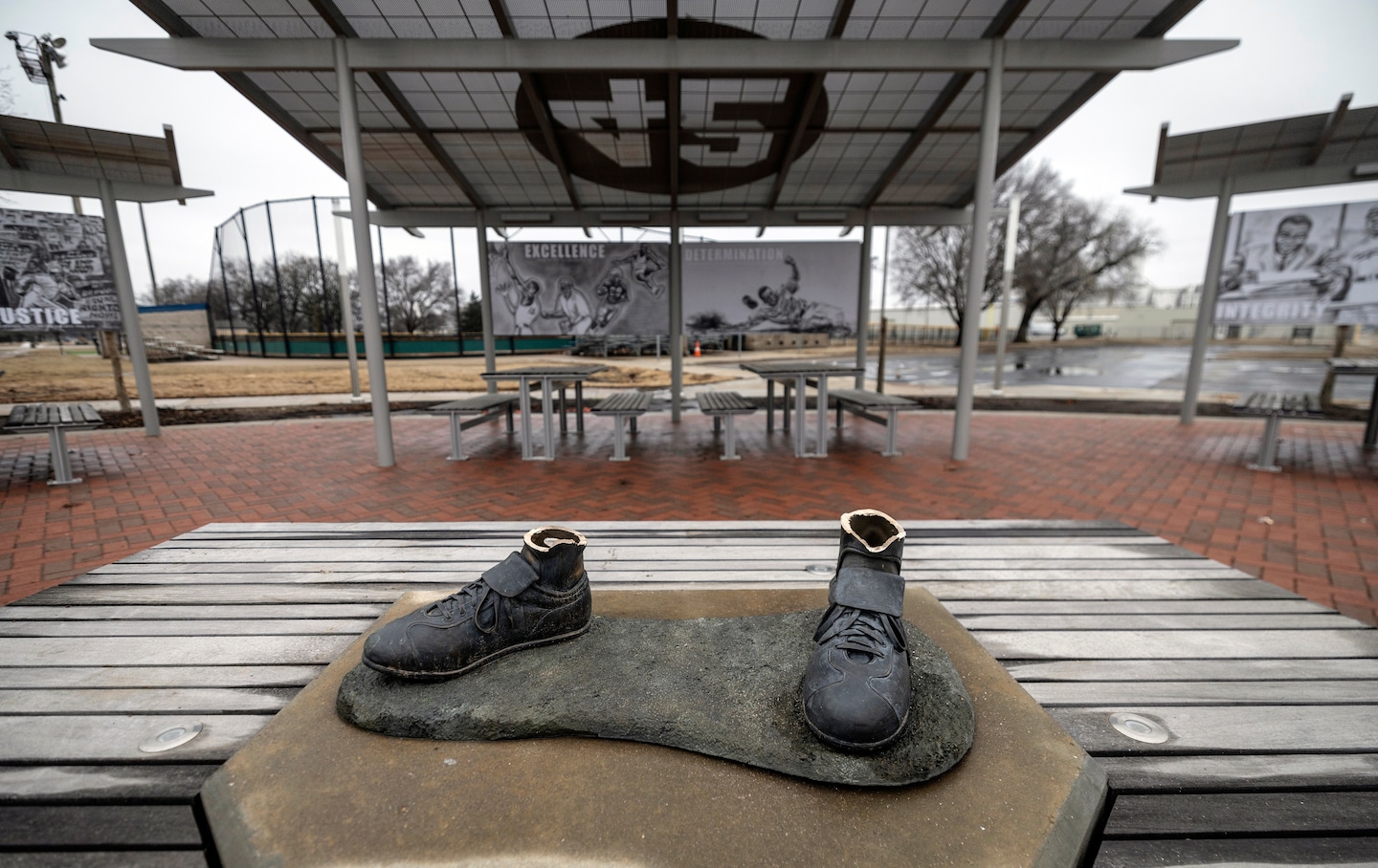 Jackie Robinson statue found burned, dismantled in Wichita trash can