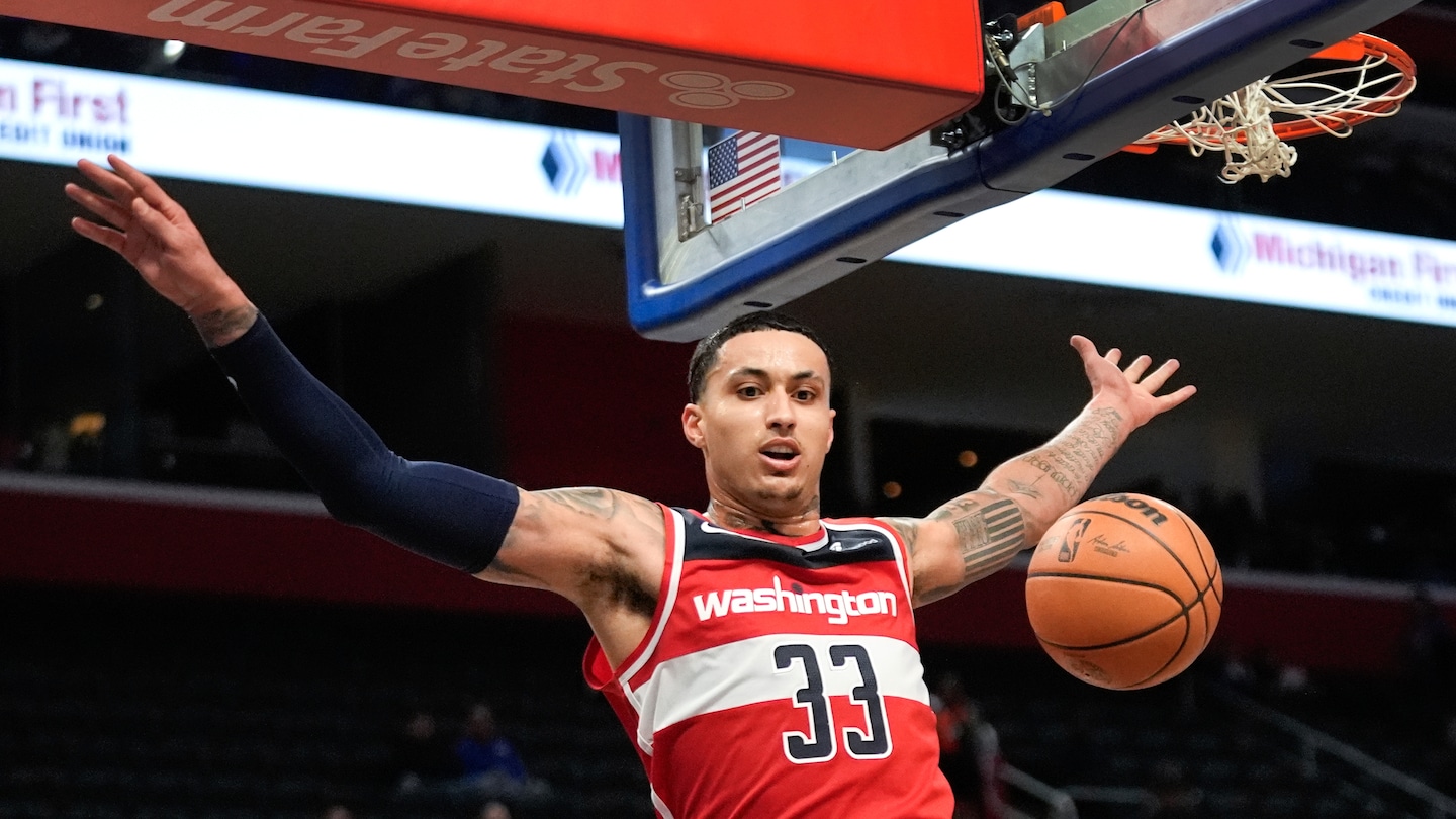 Kyle Kuzma’s strong finish gives Wizards interim coach Brian Keefe his first win