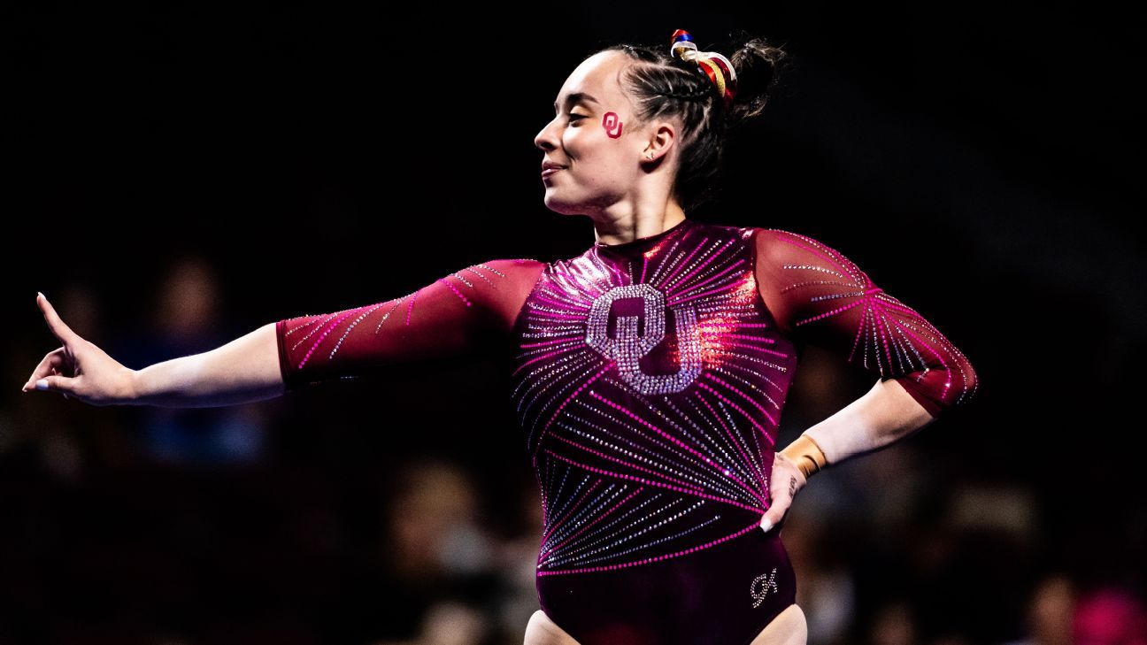 Oklahoma, Haleigh Bryant and perfect 10.0s highlight Week 1 in NCAA gymnastics