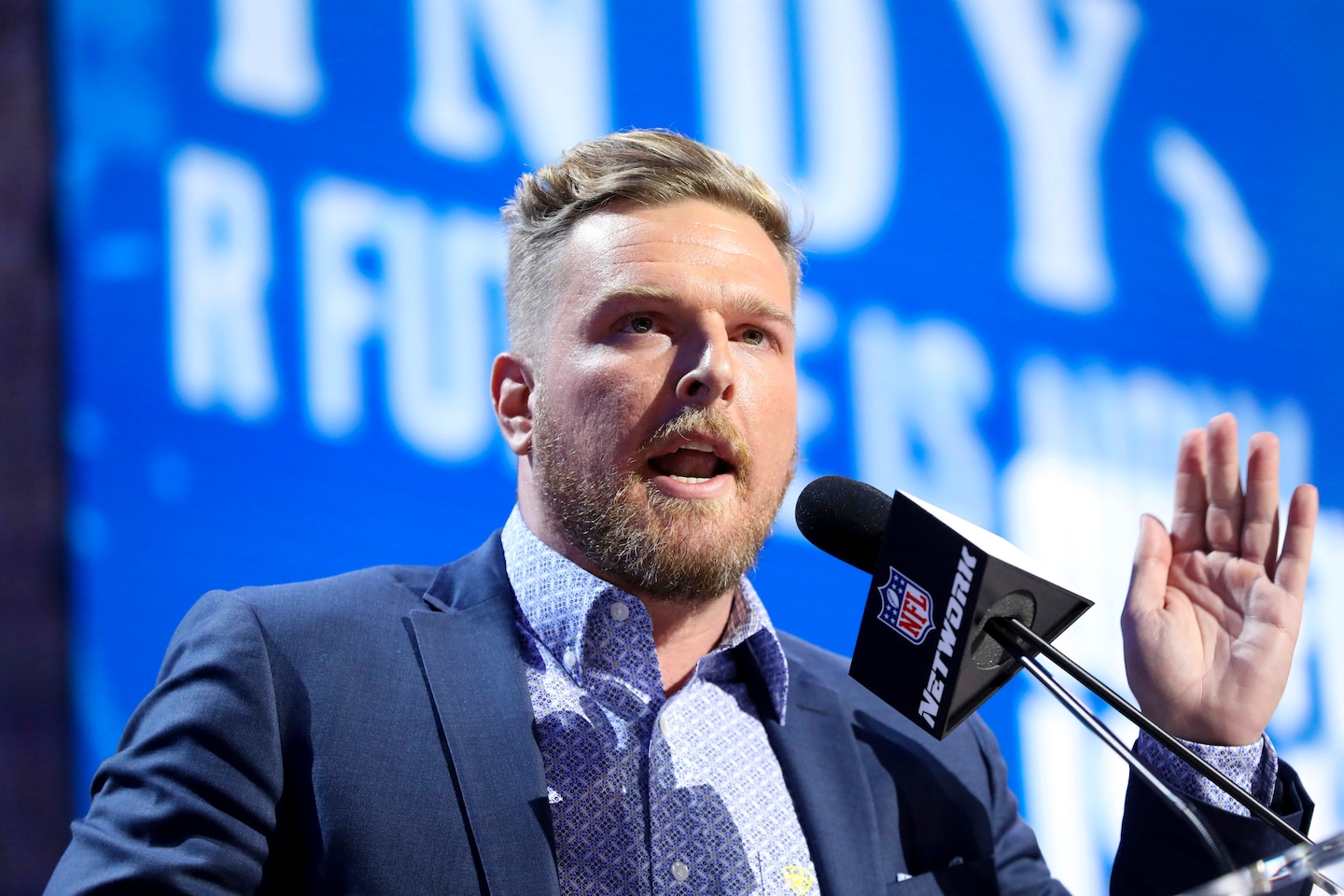Pat McAfee says he’s committed to ESPN but not sorry for bashing exec