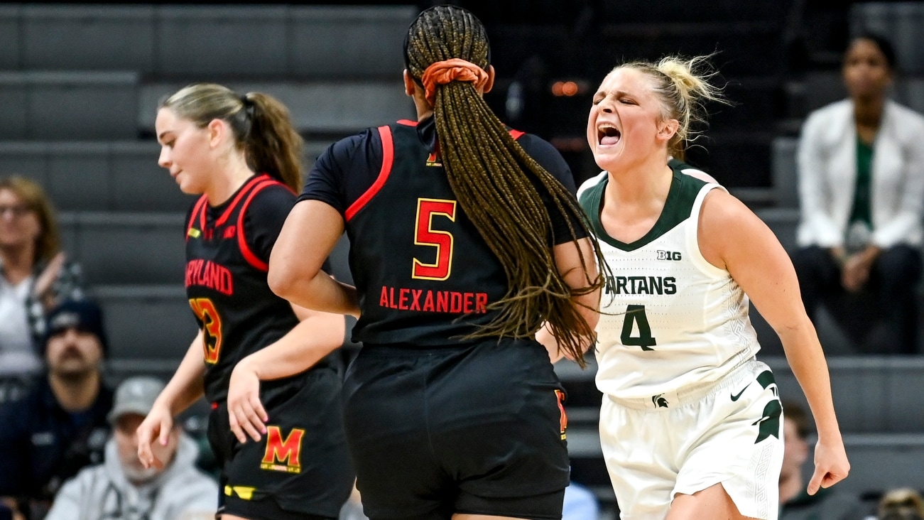Second-half swoon leaves Terps women with rare loss to Michigan State