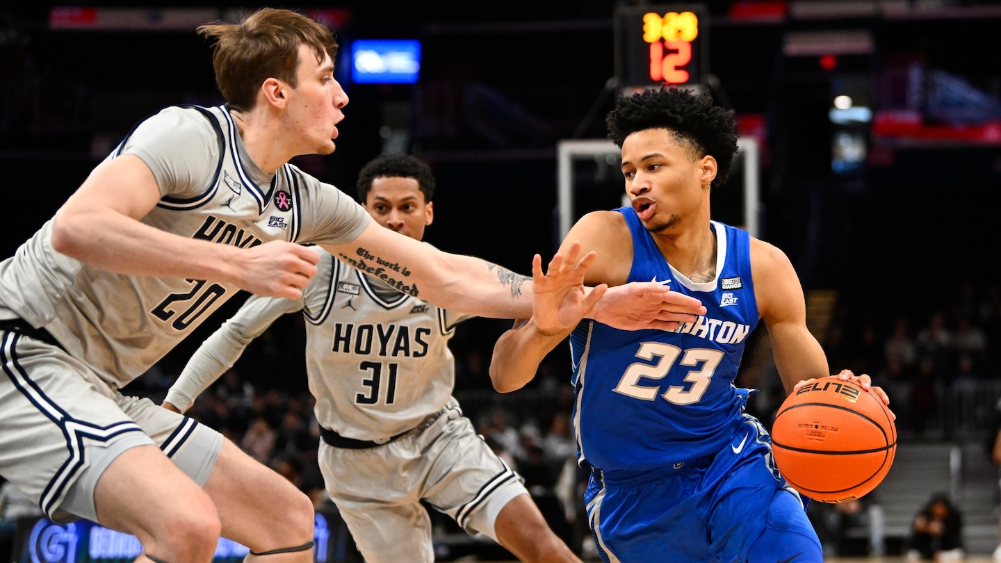 Shorthanded Georgetown melts down on defense in loss to Creighton