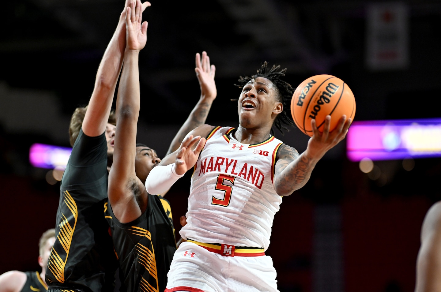 As desperation takes hold, a second-half uprising carries Terps past Iowa