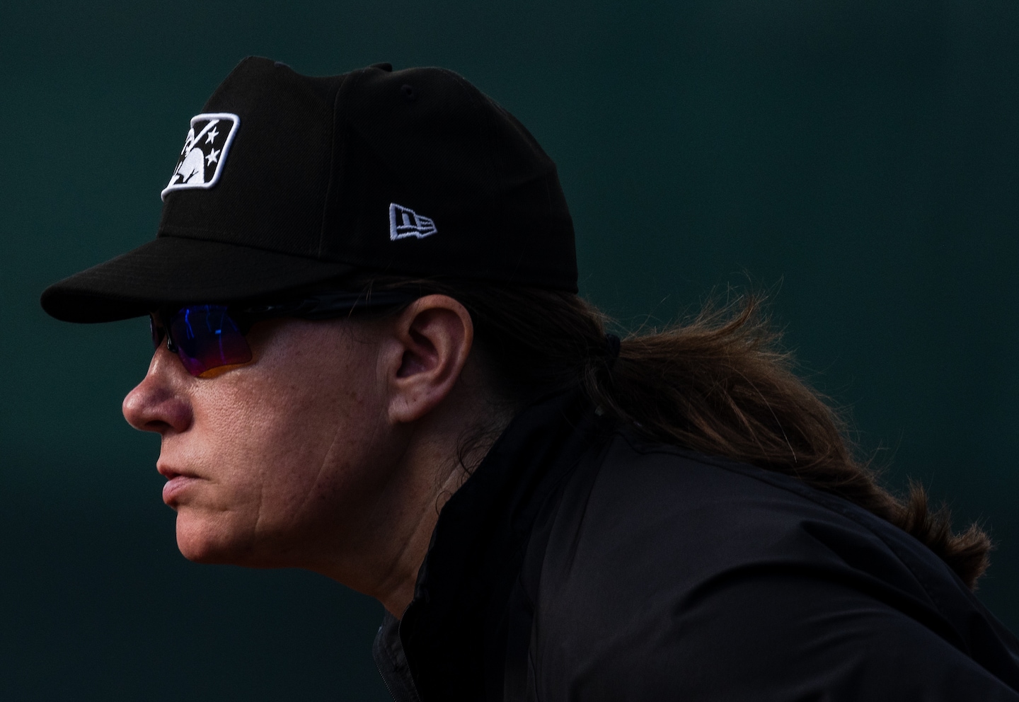 With a spring training call-up, a female umpire inches closer to history