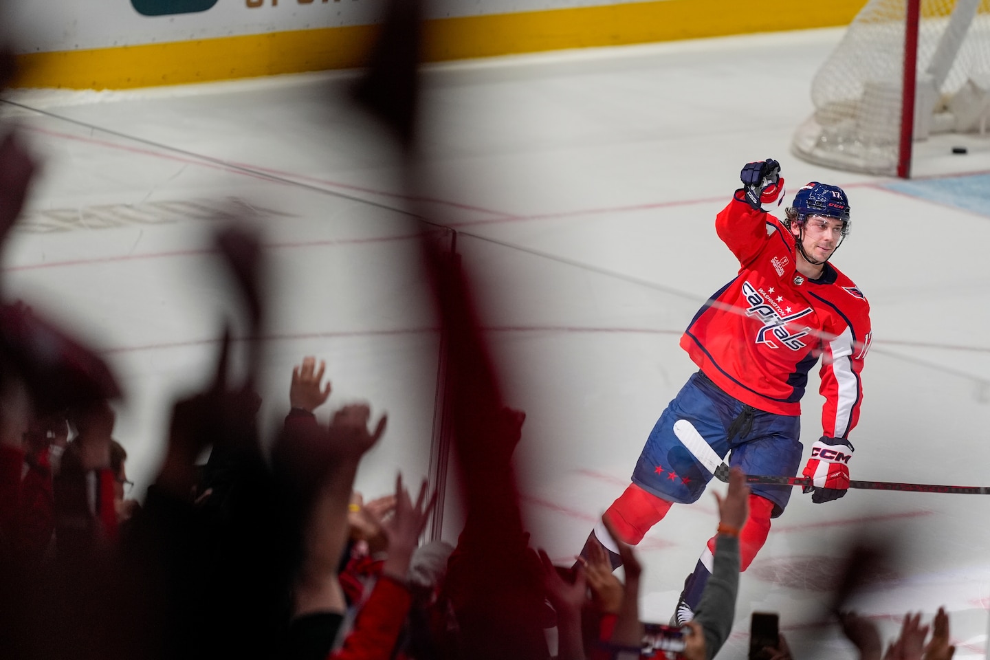 As the Capitals push for the playoffs, Dylan Strome is leveling up