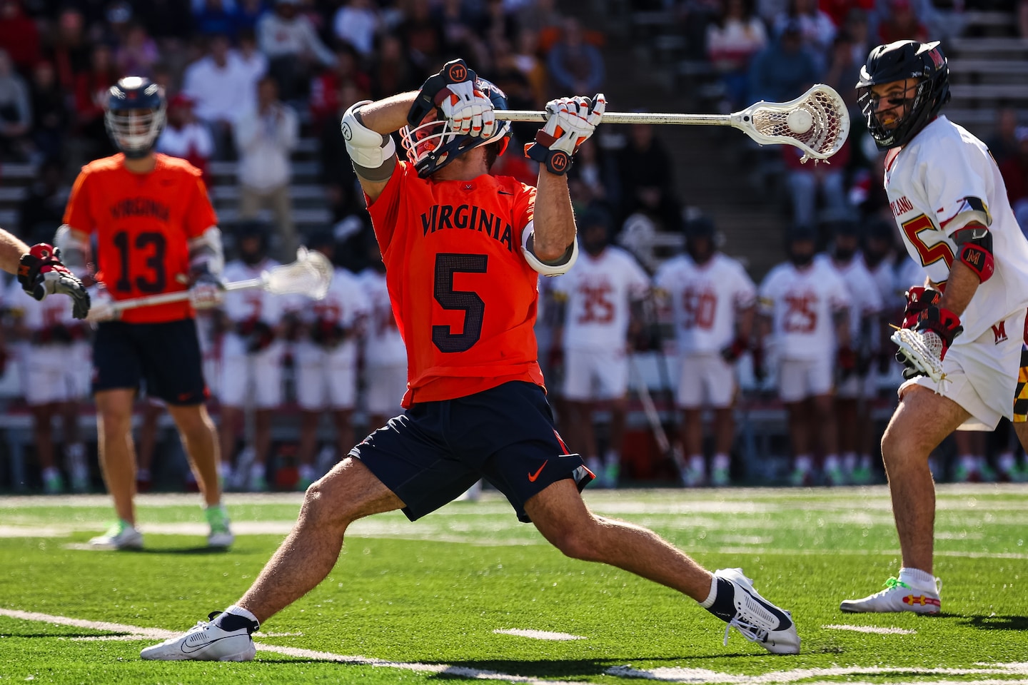 No. 4 Virginia men’s lacrosse ends trend, topples No. 5 Maryland