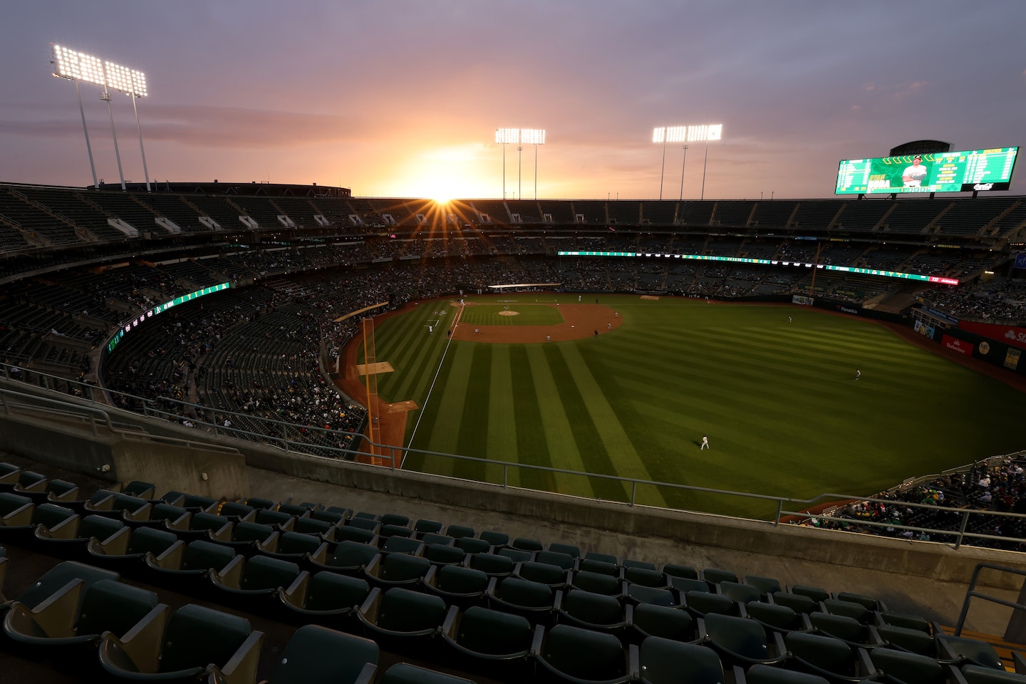 Amid a messy split, A’s announce temporary move to minor league park