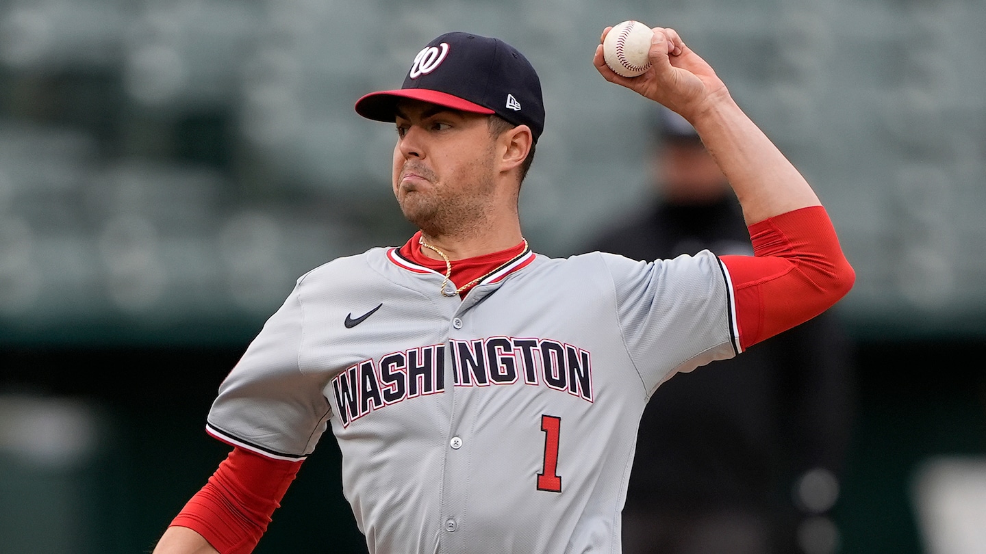 MacKenzie Gore racks up 11 strikeouts as the Nationals handle the A’s