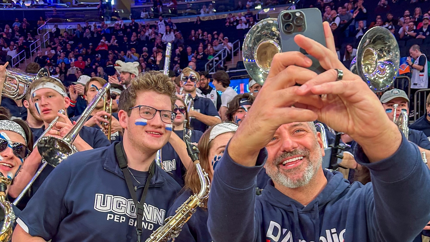 The father of TikTok’s first family is a major player in U-Conn.’s NIL