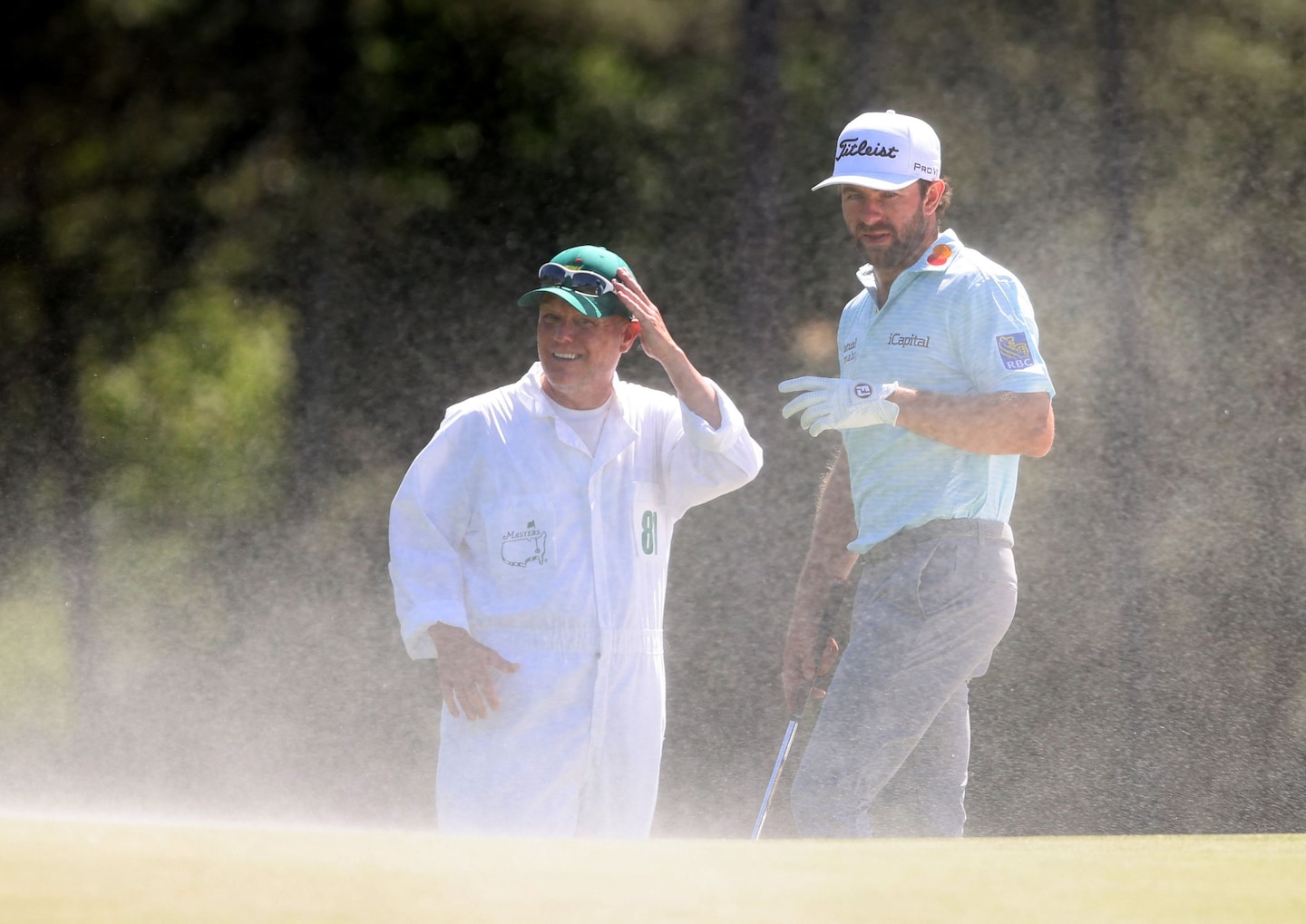 ‘Nothing’s safe ever’: Three tied atop Masters, where wind levels the field